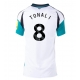 Newcastle United Sandro Tonali #8 Replike Gostujuci Dres za Ženska 2024-25 Kratak Rukav